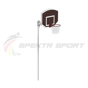 Купить Стойка стритбольная со щитом стационарная SP D 411 в Струнине 