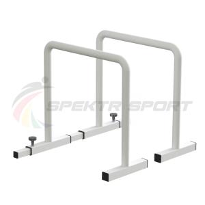Купить Брусья напольные хайлетсы Spektr Sport цв. белый в Струнине 