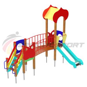 Купить Детский игровой комплекс Полянка ДИК 1603 в Струнине 