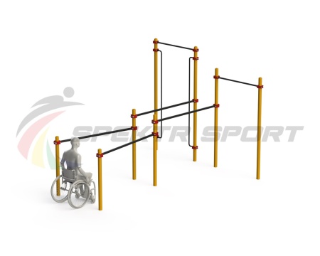 Купить Спортивный комплекс для инвалидов-колясочников WRK-D19_76mm в Струнине 