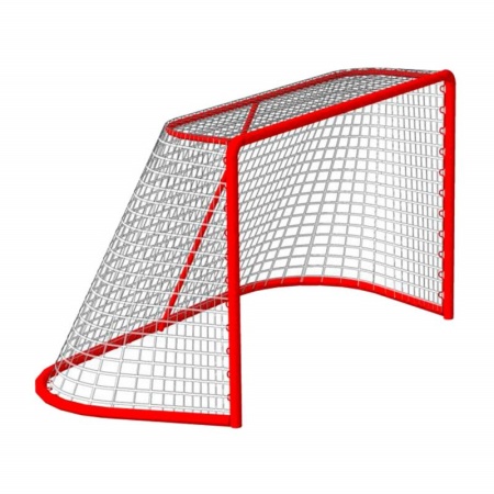 Купить Сетка хоккейная на ворота 1,22мх1,83мх0,5мх1,15м, нить 3,5 мм, узловая в Струнине 