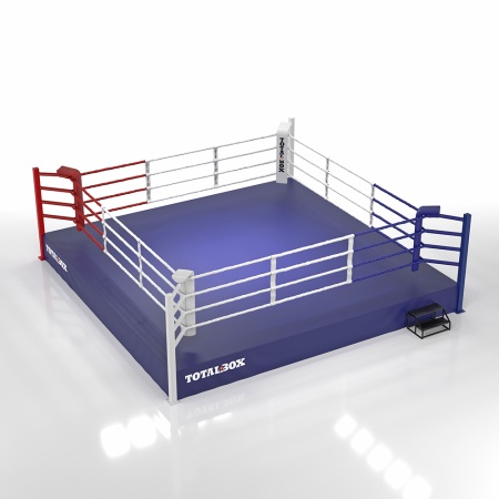 Купить Ринг боксерский Totalbox на помосте 0,5 м, 6х6м, 5х5м в Струнине 
