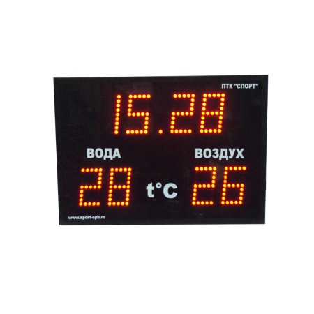 Купить Часы-термометр СТ1.13-2t для бассейна в Струнине 