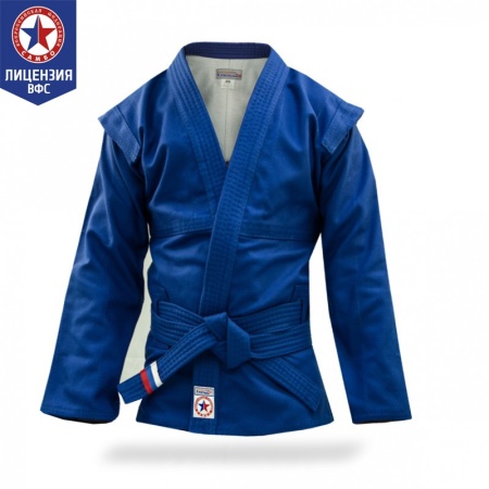 Купить Куртка для самбо "Атака"  ВФС (подкладка, пояс) р 50-60 в Струнине 