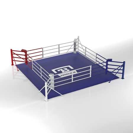Купить Ринг боксерский напольный Totalbox на упорах 6х6м в Струнине 