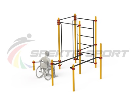 Купить Спортивный комплекс для инвалидов-колясочников WRK-D18_76mm в Струнине 